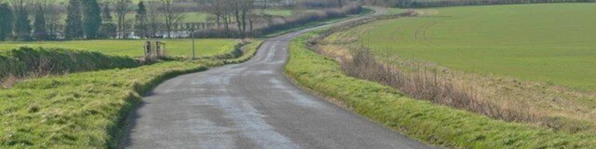 Orton Road towards Warwickshire