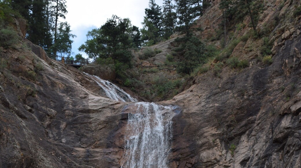 One of the amazing waterfalls at Seven Falls. In addition to the waterfalls, there are wonderful hiking trails.