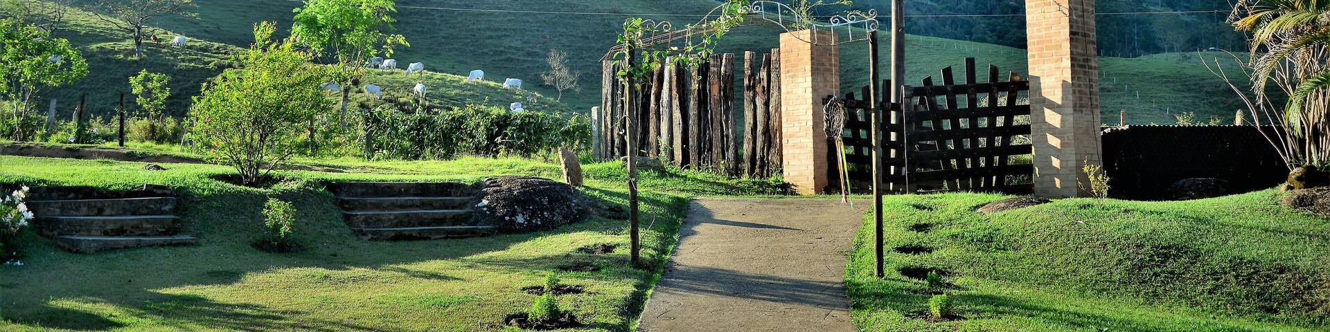 Portal of iron and the mountains of Monteiro Lobato; Shutterstock ID 1187328220; Purchase Order: -