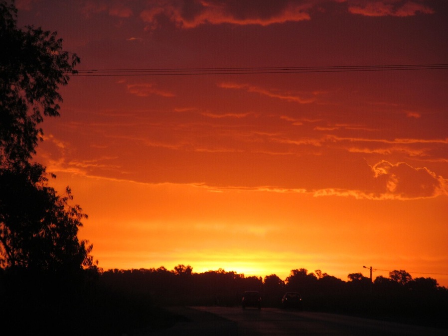 atardecer!!