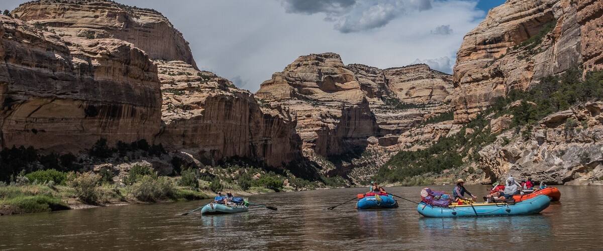 The Yampa River is pure gorgeousness it’s entire length. Sandstone cliffs tower above, constantly morphing into new patterns and colors. #adventure