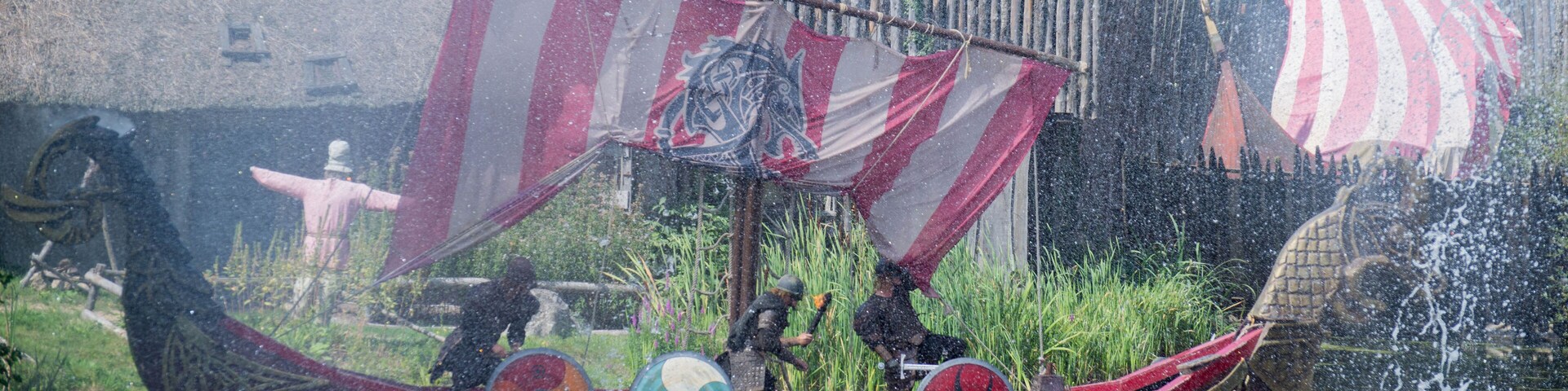 Drakkar de viking Puy du Fou Vendée France