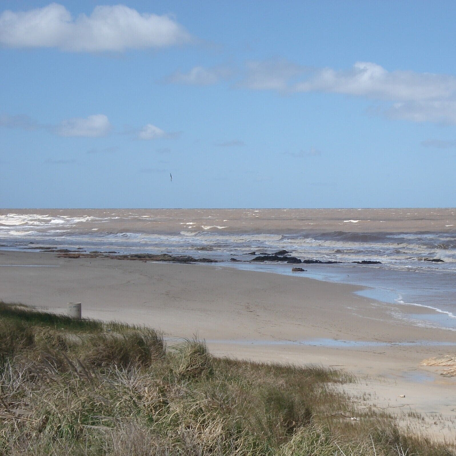 Balneário Costa Azul, Uruguay, 2009
Costa Azul is only 55km away from Montevidéo.
Although we may think it´s the ocean, it´s not. It´s the river called "Rio de la Plata". 
Nice people, great food and wonderful places to visit is what you can find in Uruguay. I´ve been there twice and I´ll go back there as soon as possible.