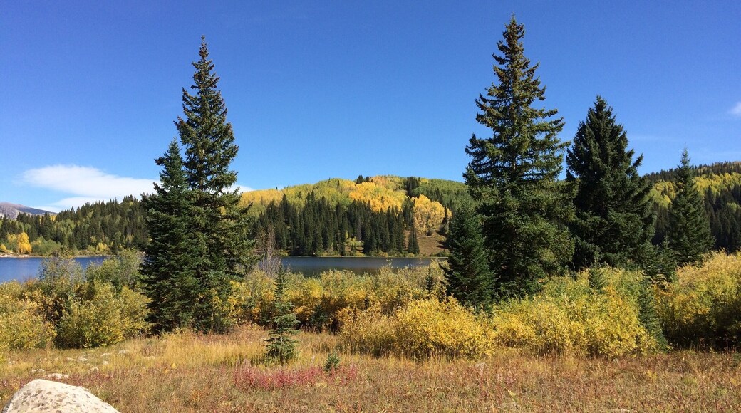 Parting shot at the end of the Three Lakes Trail..