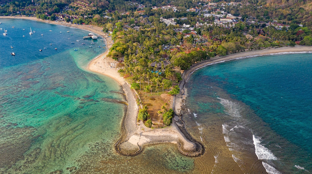 The Senggigi peninsula