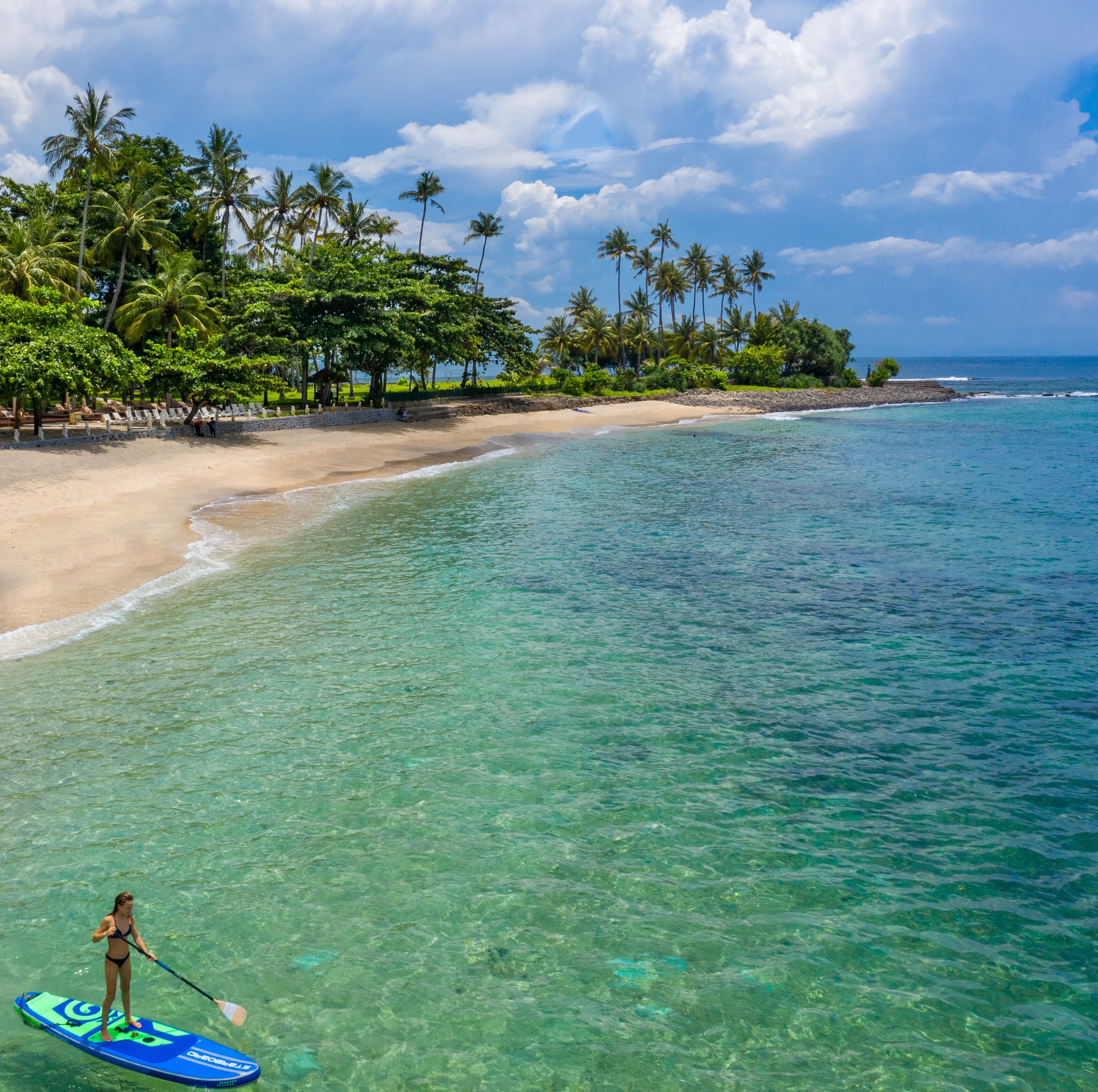 SUP Session in Senggigi Bay