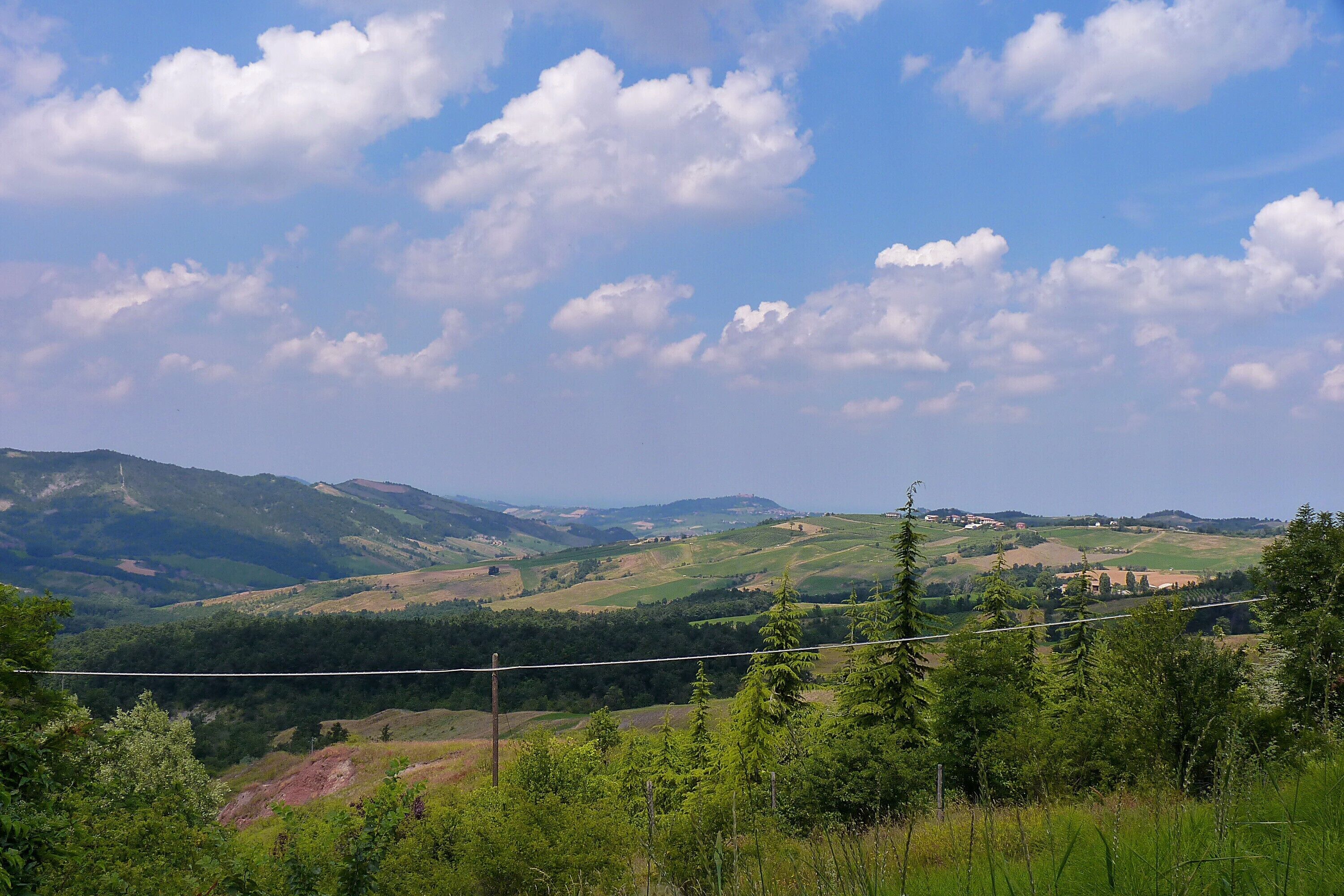 Vista verso Montalto da Montelungo