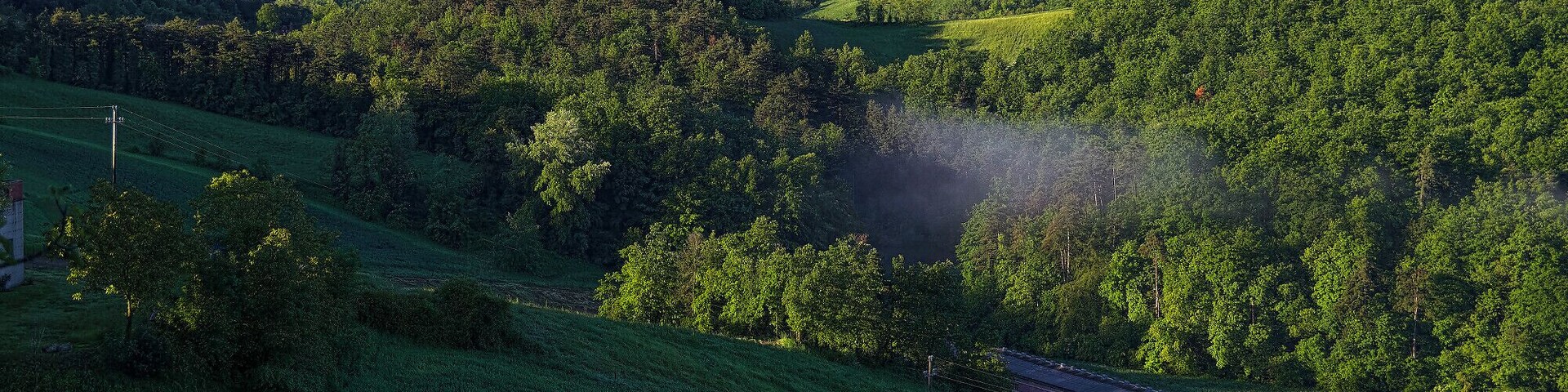 Vista verso Casa Figino