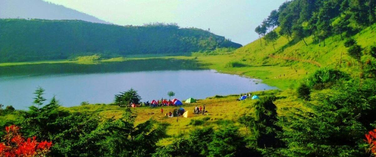 Dringo Lake. One of hidden lake on Dieng Plateau. November 2014.