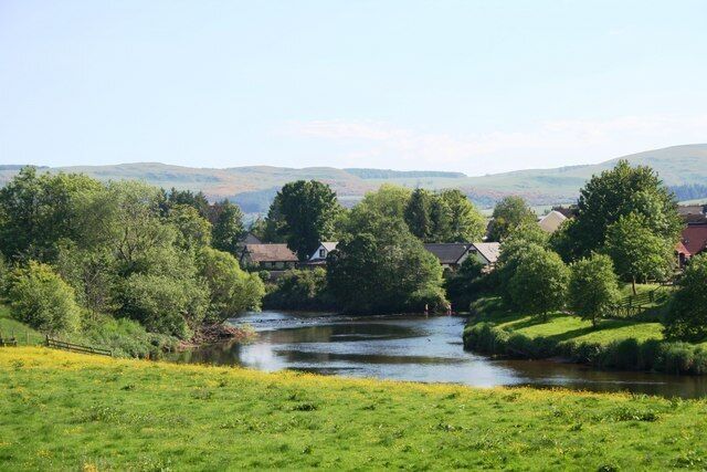 Earn by the Bridge The River Earn at Bridge of Earn.