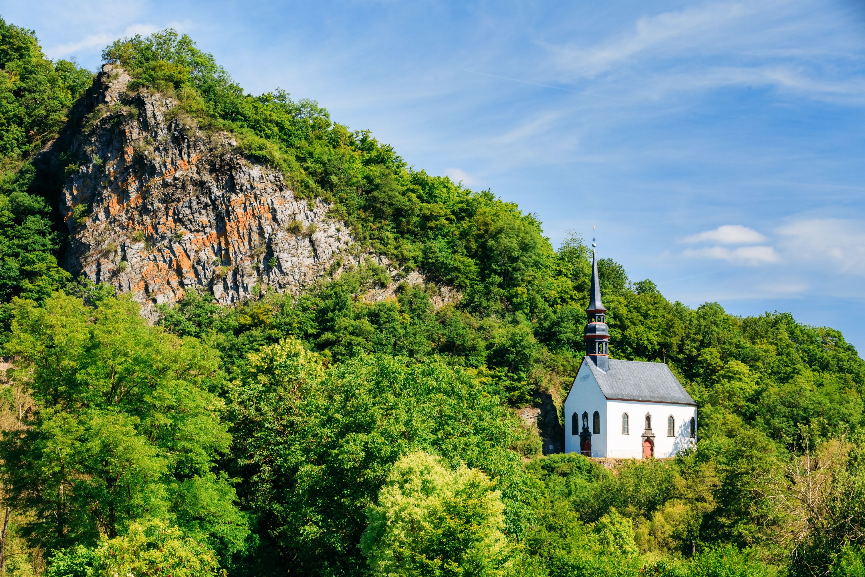 German Church In Ahrbruck, District Of Ahrweiler, Germany.