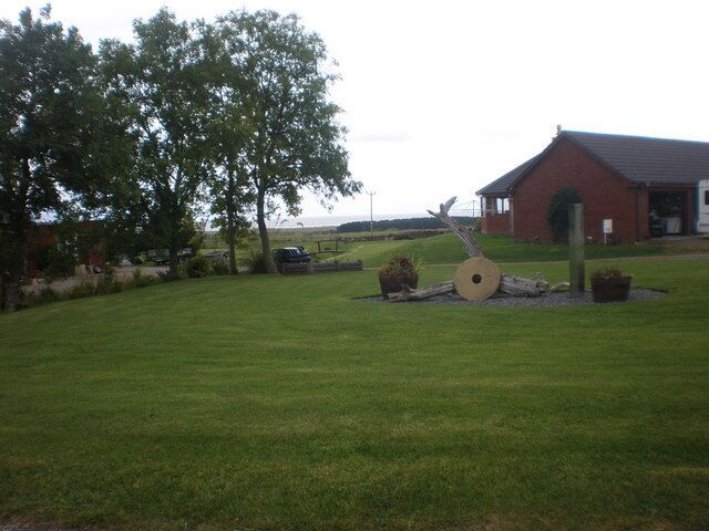 Looking over to Coul Links from Fourpenny