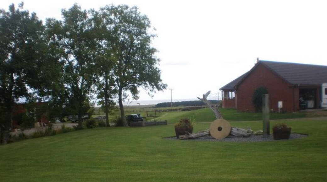 Looking over to Coul Links from Fourpenny