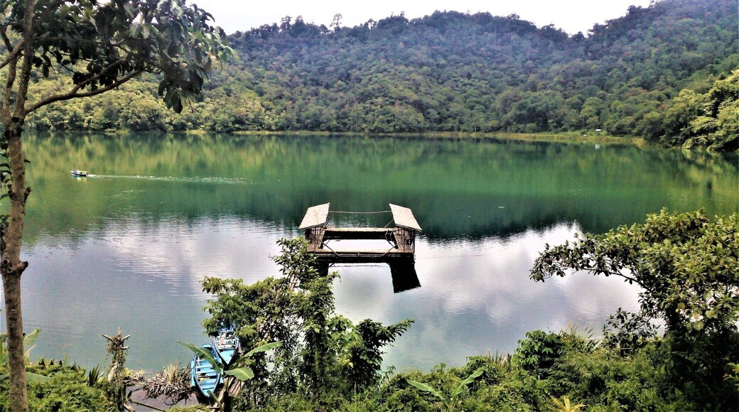 Mt. Timolan Protected Landscape is one of the Eco-Tourism Site in Zamboanga Del Sur. It's a 9 Kilometer Hike but you can also hire a "Habal-habal" ride in which you will surely be like in a motor cross ride.
One of the best things about Mt. Timolan is the lake on the top of that mountain, you can ride a boat and clearly see the trees submerged below the water, isn't that amazing?!
In addition, there are also cottages in that area where you can rest and enjoy this picturesque beauty of nature.