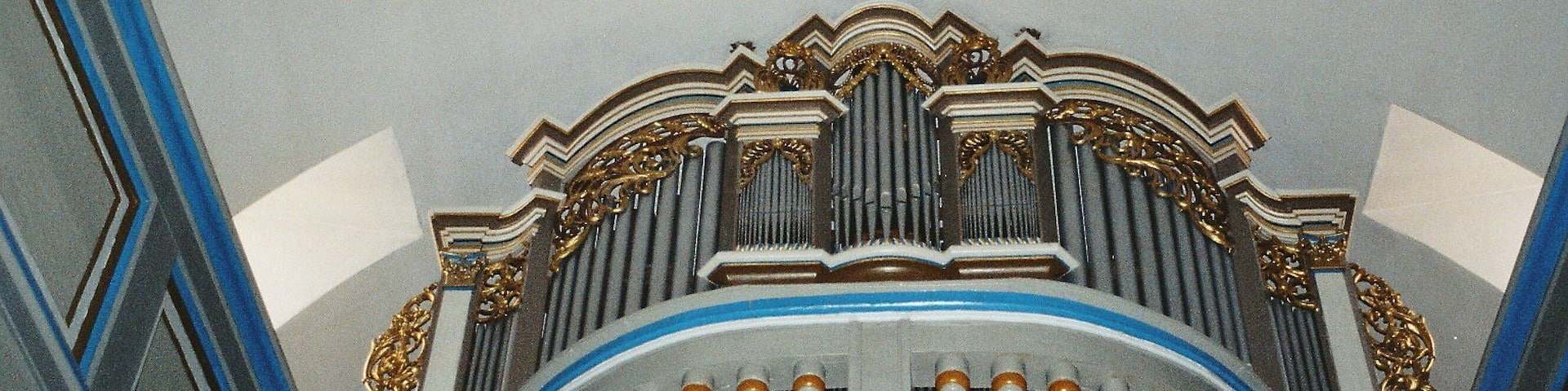 Pfiffelbach, the village church - the organ