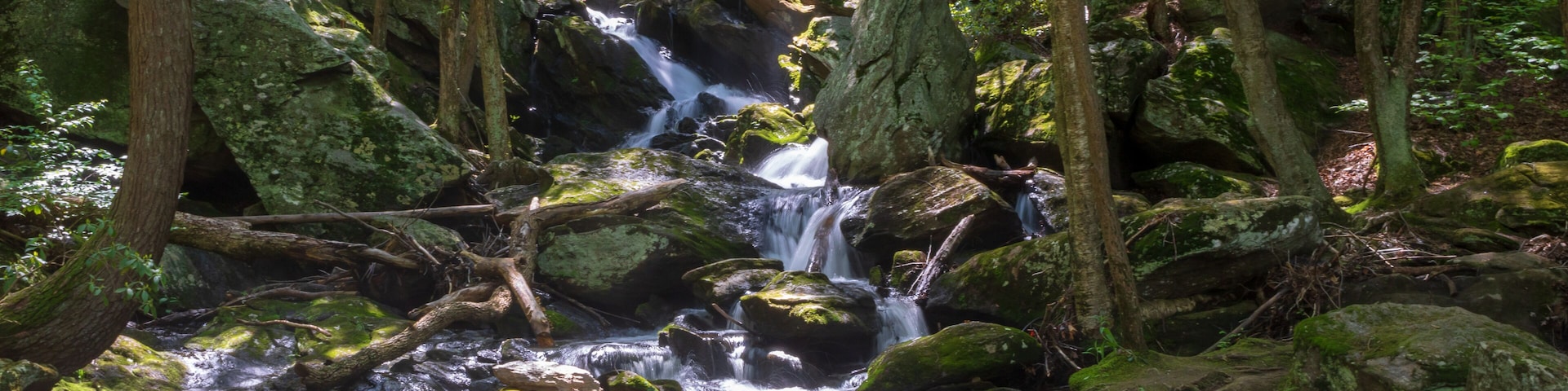 Upper tier of Buttermilk Falls