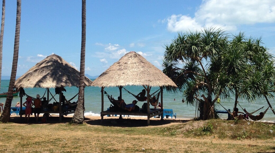 Rabbit island is very relaxing of the coast of Cambodia, very nice beach as well!