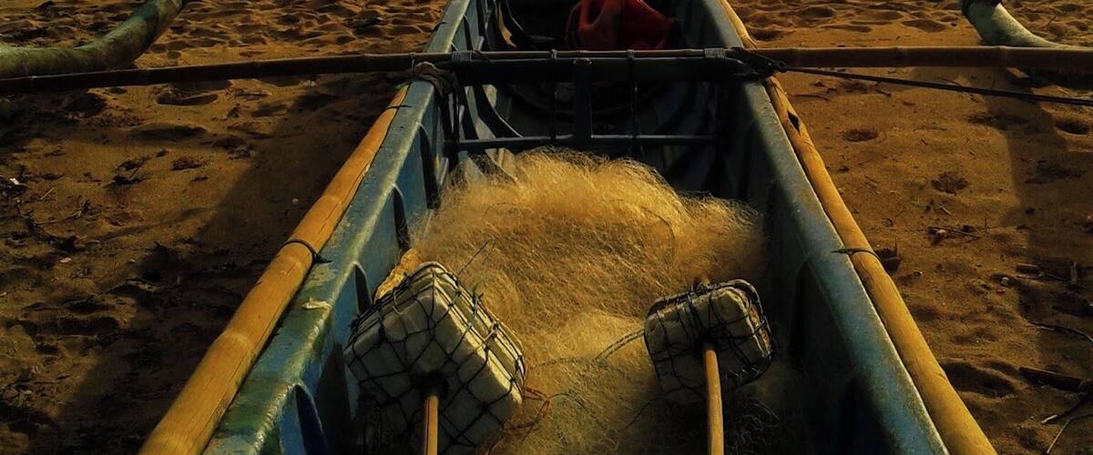 Fisherman's boat at Siung Beach. January 2015.