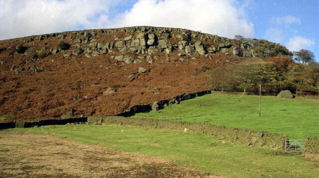 Eastby Crag, near Skipton, Yorkshire Climbing instructors often take their novices to the easy Eastby Crag for the earlier stages of their instruction.