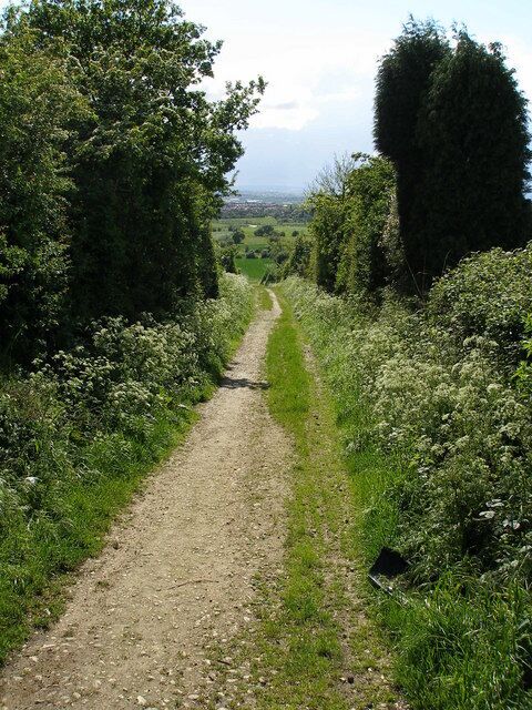 A back lane in the village Eventually leading to Shafton Two Gates.