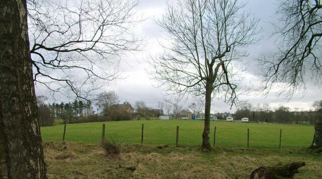 Burwain Hall and caravan park