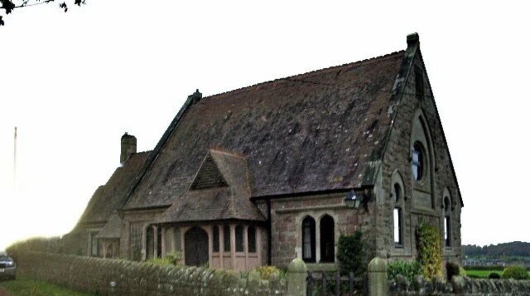 Former a Primitive Methodist chapel opposite Moston Lodge, Stanton upon Hine Heath, Shropshire. Now converted into a private house.