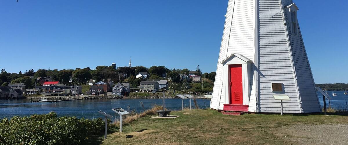 Traveled to Campobello Island to see FDR’s family retreat home and was treated with a stop at Mulholland Port Lighthouse.