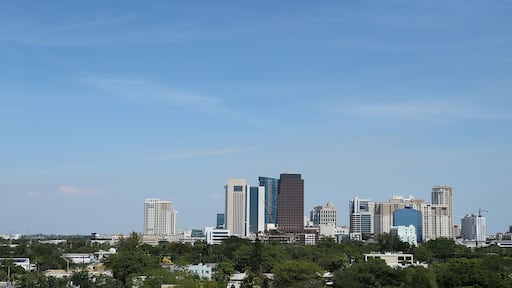 Panoramic view of downtown Fort Lauderdale, Florida
