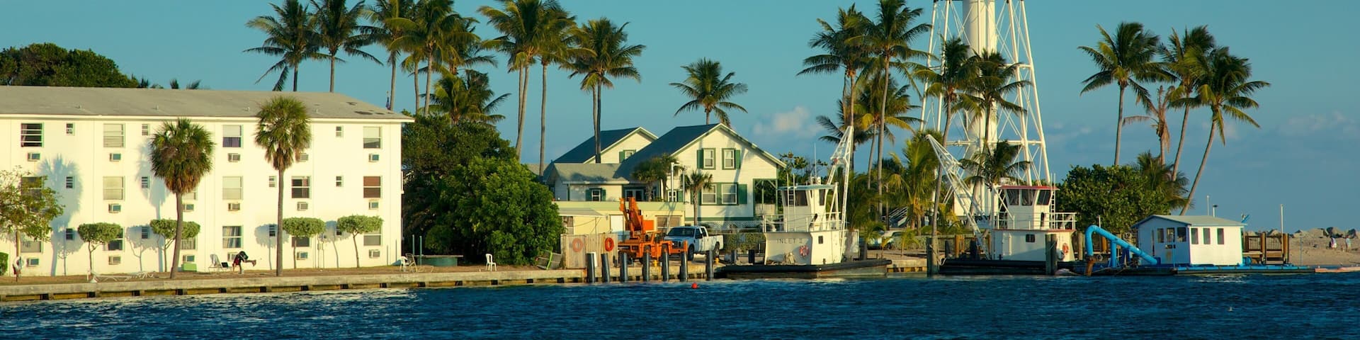 フォート ローダーデール どの含み 常夏の風景, 湾岸あるいはハーバー と 海岸線の眺め