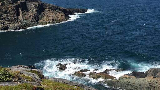 The sea, fresh air, blue skies. #naturalbeauty #newfoundlandcoast