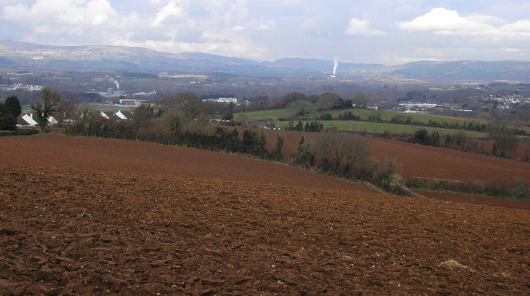 Three captures of the Teign Valley in glorious Deb'n (Devon). Viewed from Cross Hill Netherton. March 19th 2013 and bitterly cold. Camera: Olympus FE-120 6.0 Digital.