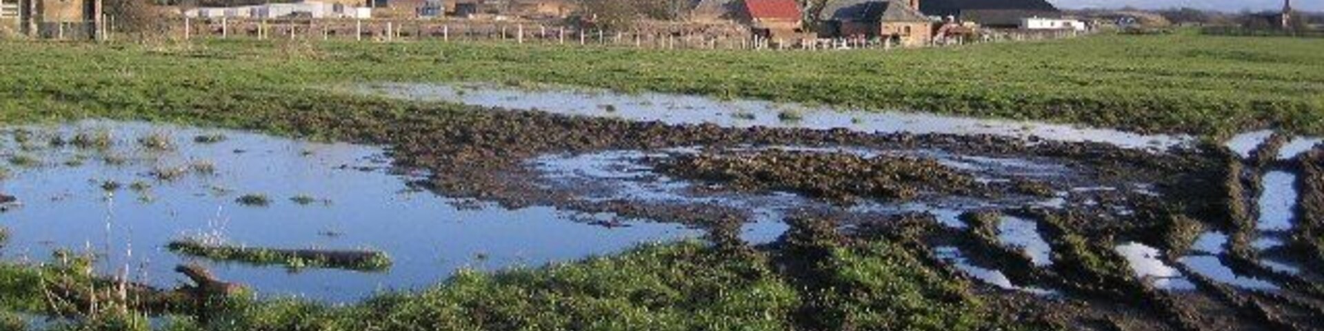 Lowther Farm. With some of the old airfield buildings now in use for farming orother small industries.