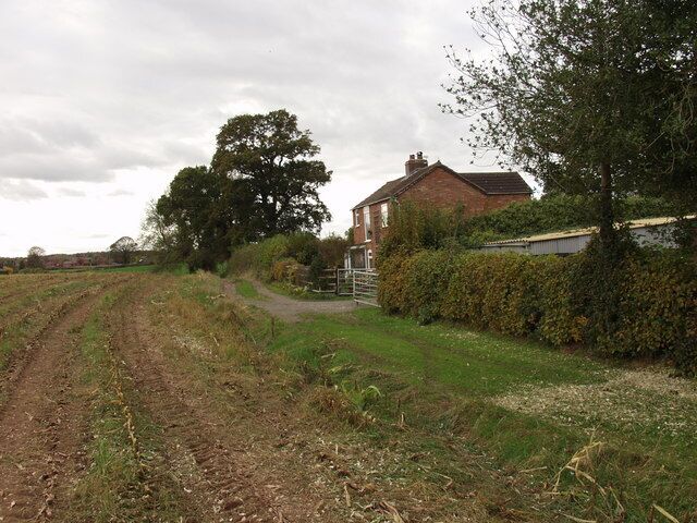 Back Lane Cottage A small farm house in the middle of the fields.