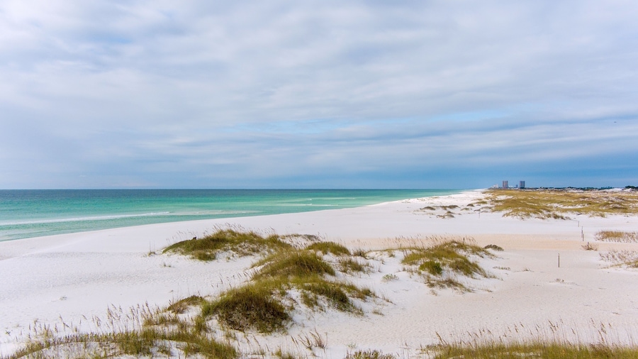 October morning at Pensacola Beach