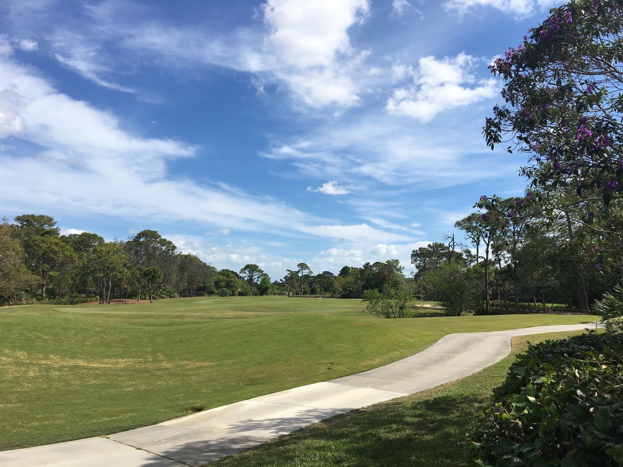 Golf course on the Treasure Coast