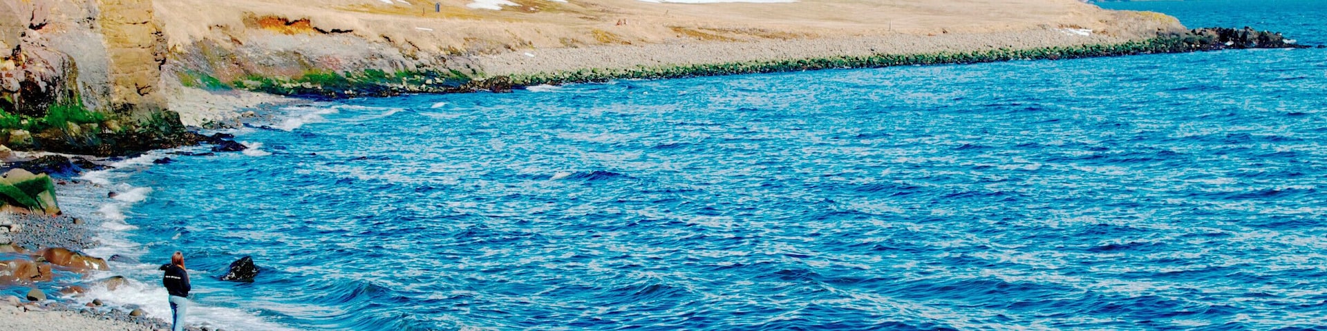 Without a car it's a bit tricky to get to Hrisey, but totally worth the effort!