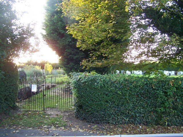 Allotments and Cemetery, St Nicholas at Wade. On Shuart Lane. Old men head for either of these....