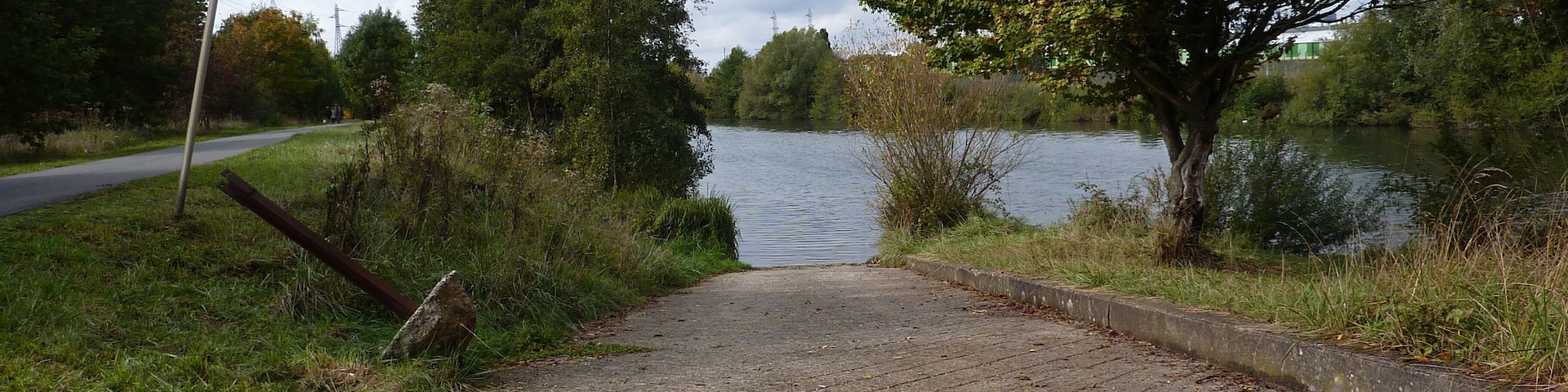 Pente pour descendre ou remonter une embarquation