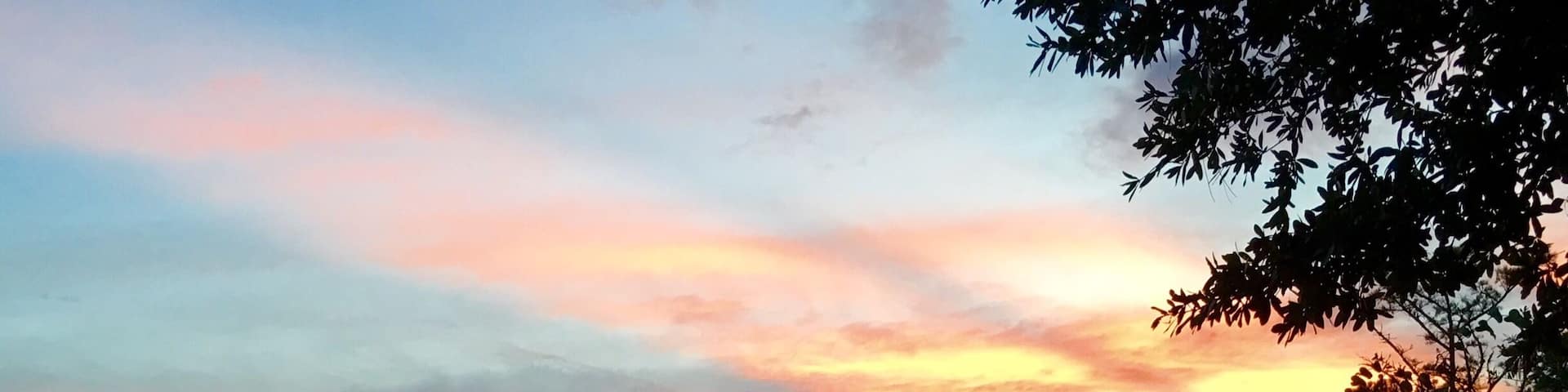 Sunset prior to Hurricane Hermine's landfall.