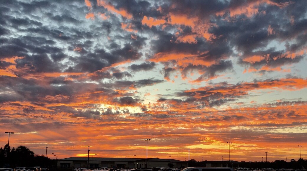 Dawn over Eglin AFB, Florida.