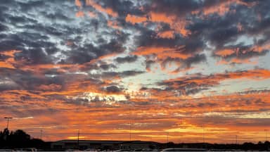 Dawn over Eglin AFB, Florida.
