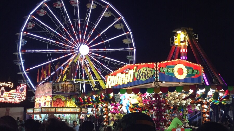 The Miami Fair is not all year around. Is your typical family fun date. Although every year seems to get smaller is still something to look foward to when is in town.