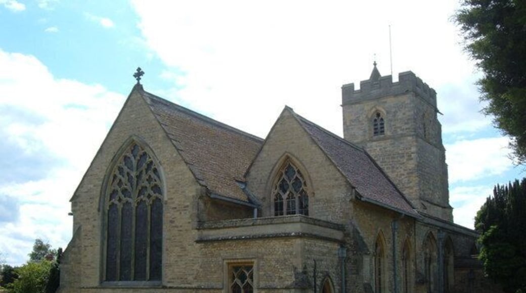 Parish church of St James, Great Horwood, Buckinghamshire, seen from the northeast