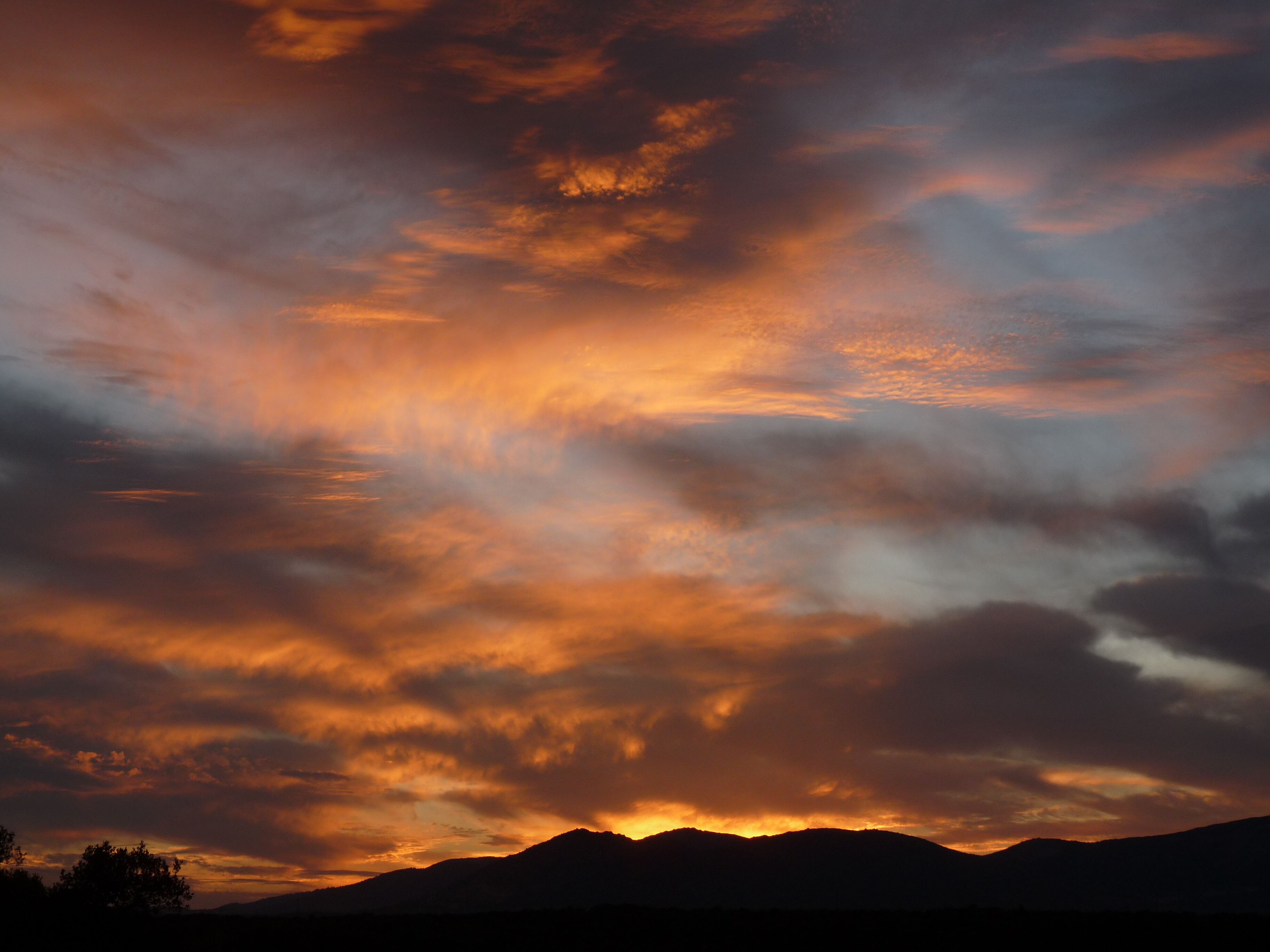 Atardecer en Colmenarejo