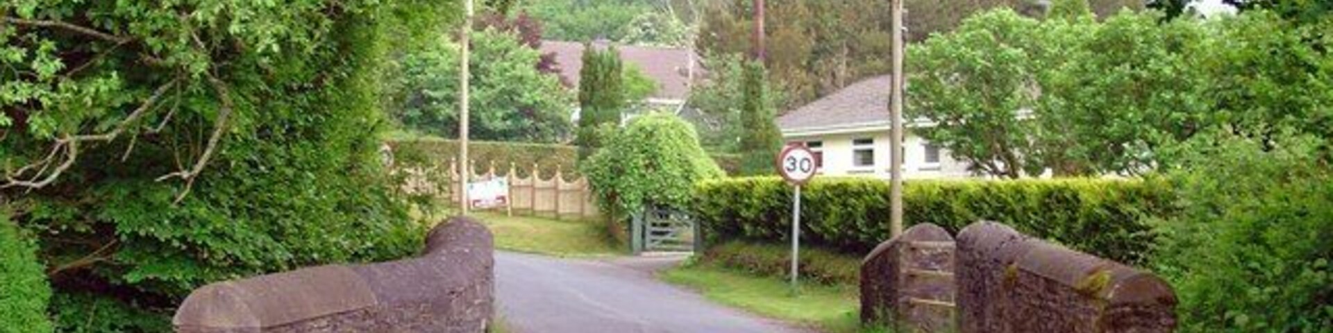 Small bridge over Nant Fudr-fach, Cribyn, Ceredigion