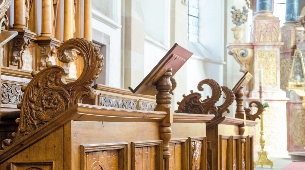 Curieux Pupitres de l'Abbaye d'Ebersmunster