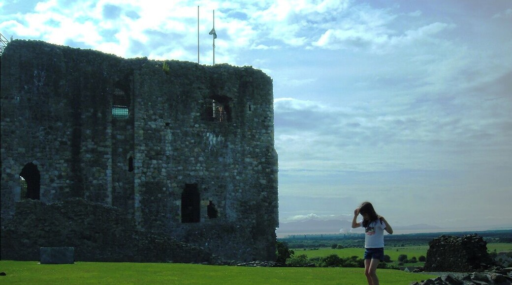 Dundonald Castle & view to Arran