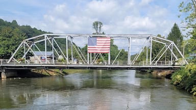 Old Steel Bridge in McCaysville