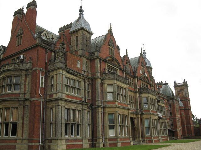 Bearwood House The back of the house, which is now used as a school.