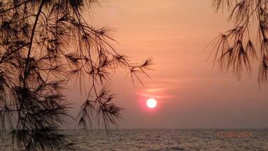 Perfect spot for fishing and viewing the sunset.
